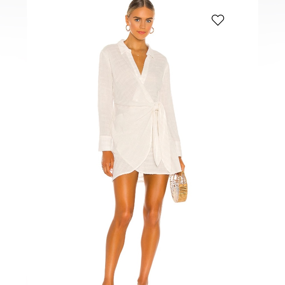 NWT L*SPACE Daydream Tunic Cream/Tan Stripe